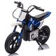 preview thumbnail 5 of 78, High Power 24V Ride On Motocross Motorcycle for Kids 5-15, 200W Hub Motor, Rear Wheel Shock Absorber, Bluetooth, LED Lights