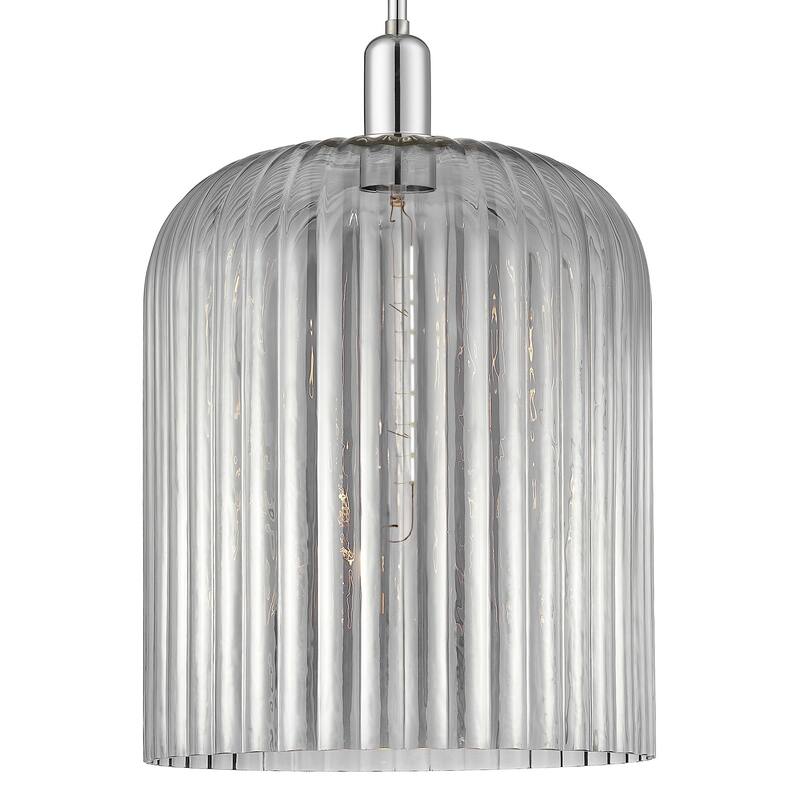 Innovations Lighting 716-1S-G559-12SM Bridal Veil 12" Wide Pendant - Polished Chrome