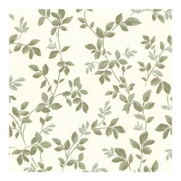 Shop Cleo Cream Dog Rose Leaf Trail Wallpaper 396in X 20 5in