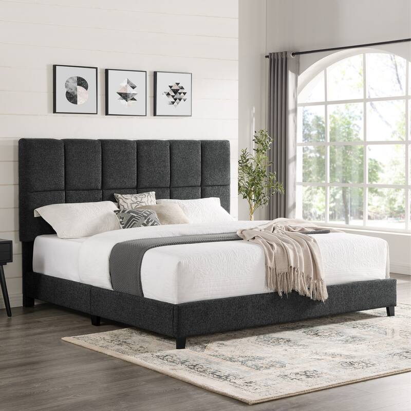 Upholstered Platform Bed
