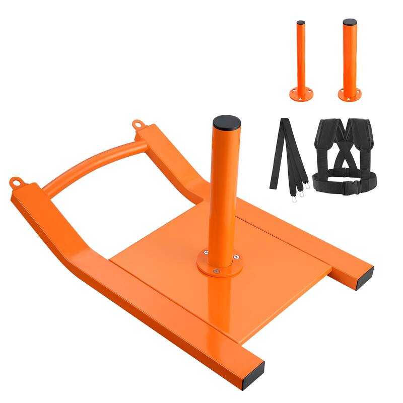 VEVOR Weight Training Pull Push Sled, Fitness Strength Speed Training Sled for Athletic Exercise and Speed Improvement