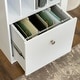 preview thumbnail 11 of 13, Middlebrook 48-inch Computer Storage Desk - White
