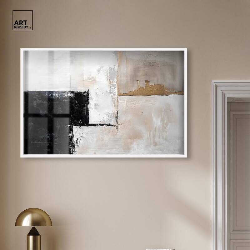 Black Dust and White Ash II Shadowbox by Art Remedy