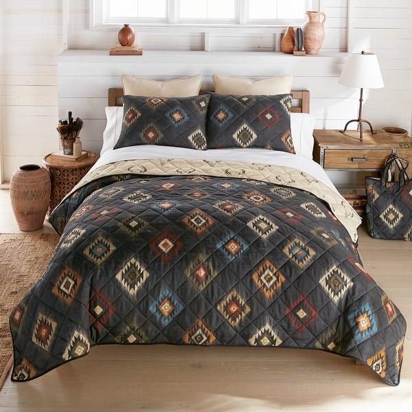 Your Lifestyle by Donna Sharp Phoenix 3PC Microfiber Quilt Set