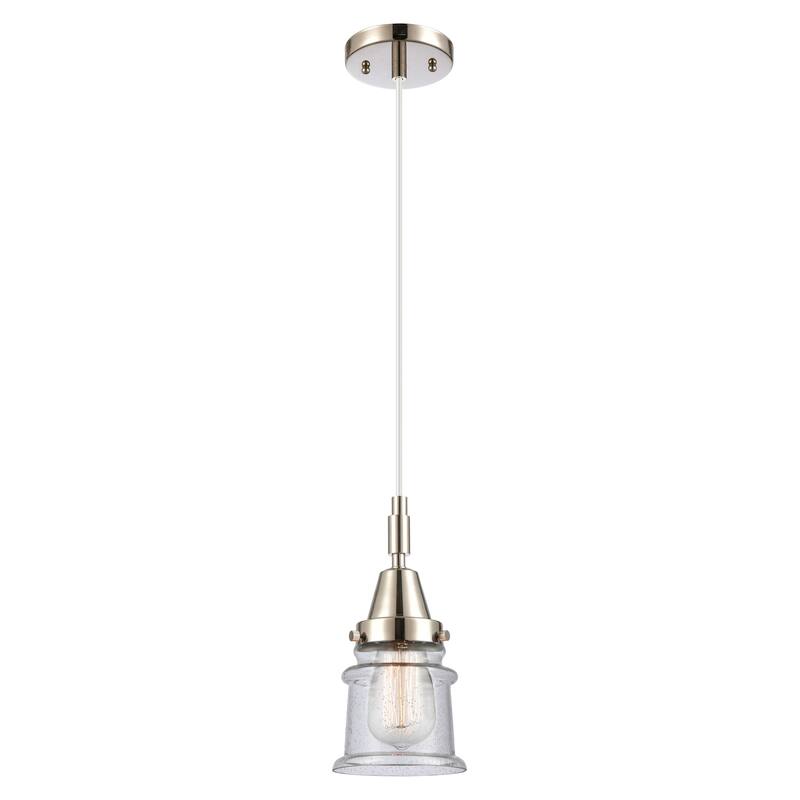 Innovations Lighting 447-1P-G184S Canton 5" Wide Mini Pendant with