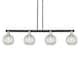 Option Black Antique Brass / Clear Basketweave