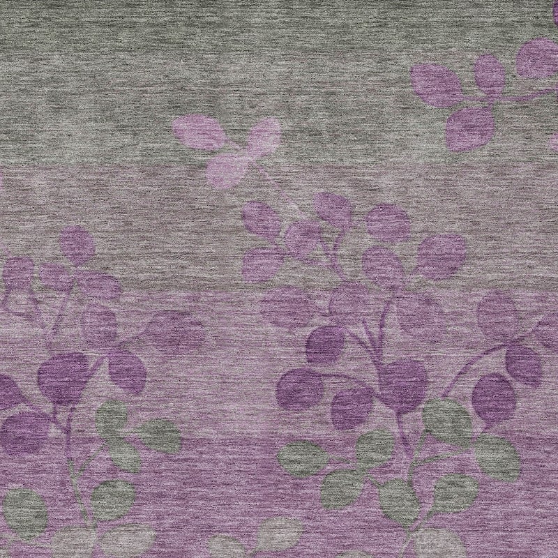 HomeRoots Floral Transitional Rectangle Outdoor Rug