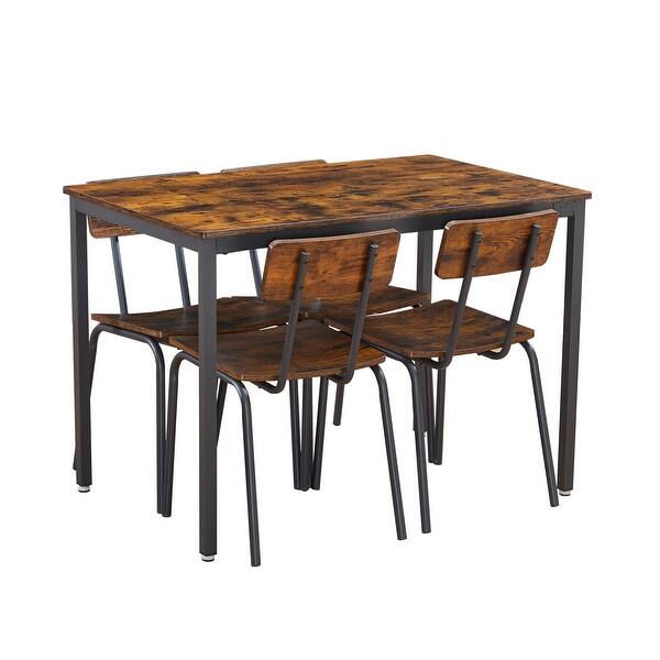 Dining Chair Mecor s Set Of 4,Kitchen Leather Chair With Solid