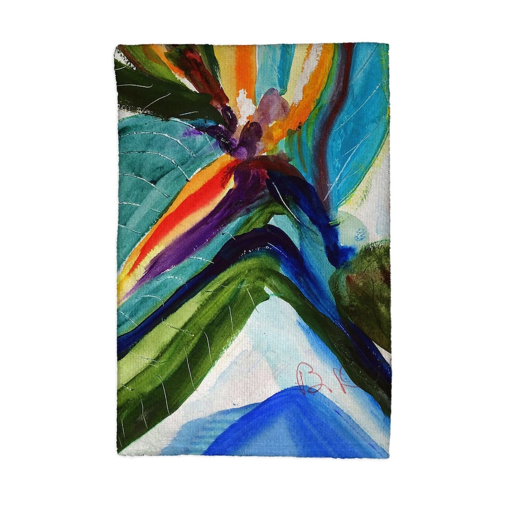 Teal Paradise Kitchen Towel - 16x25