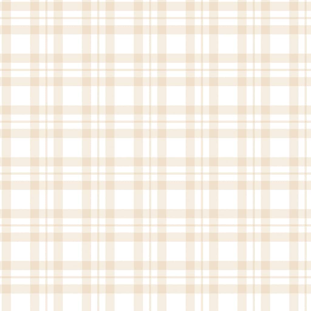 Galerie Wallcoverings Tiny Tots 2 Plaid Non-woven Matte Wallpaper Roll
