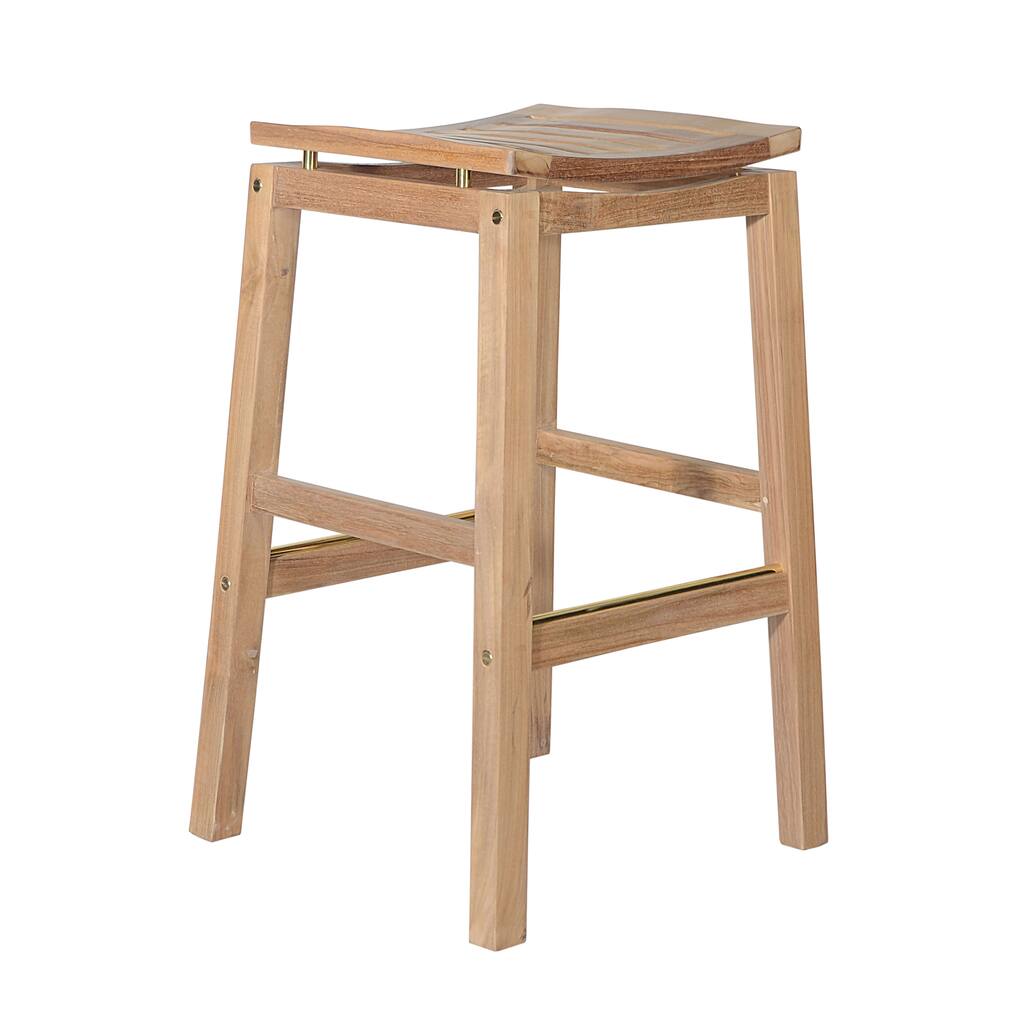 Winston Teak Bar Stool