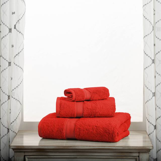 Marche Egyptian Cotton 3 Piece Towel Set by Miranda Haus