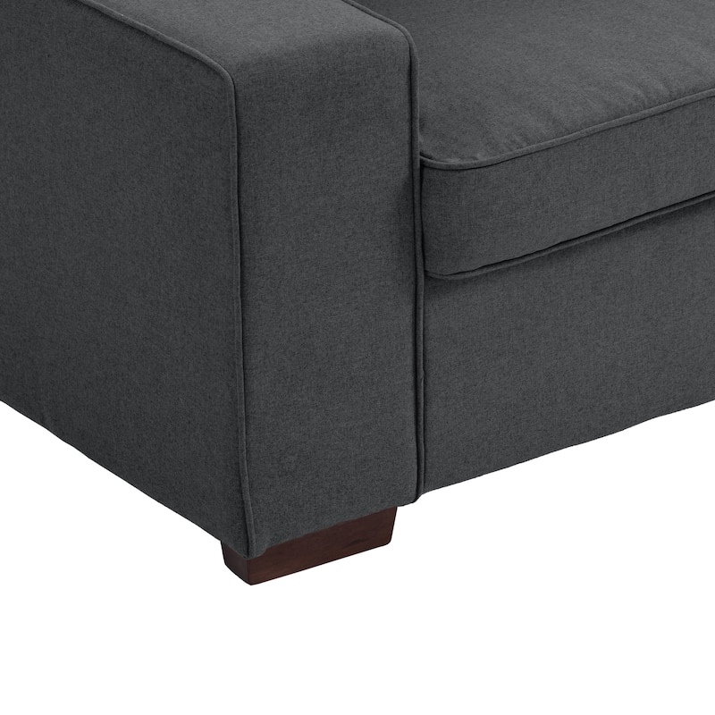 80" Linen 3-Seat Sofa Living Room Loveseat