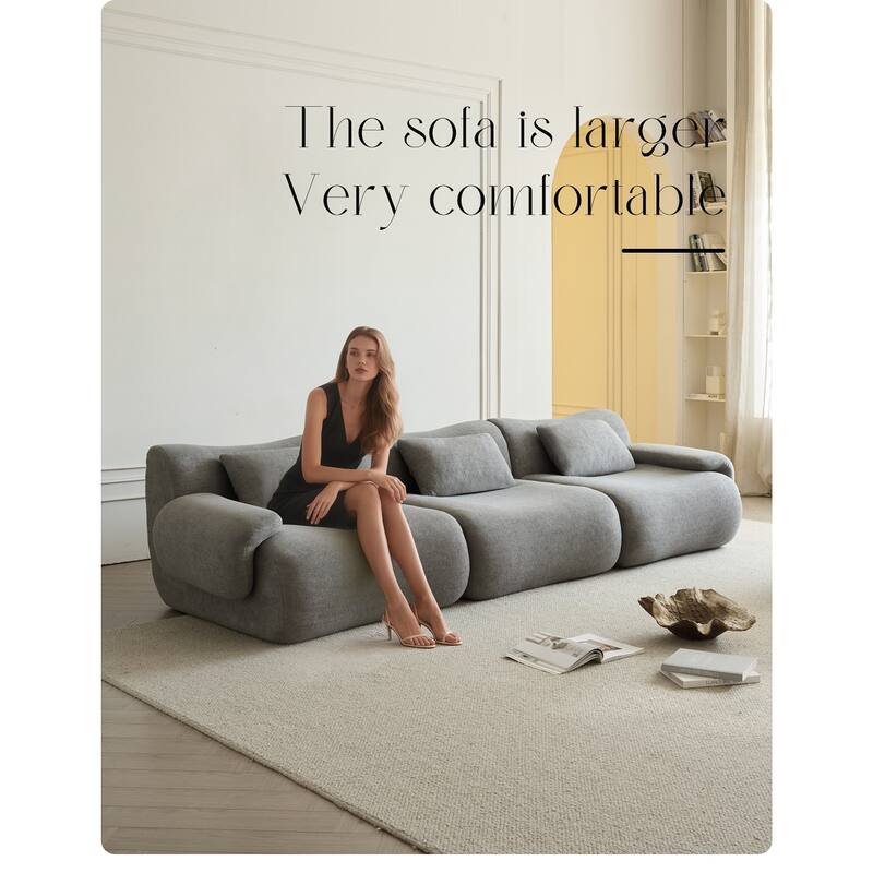 Modular Sectional Sofa, Compressed Sectional Sofa Modern Minimalist Style Couch, Bedroom, Comfy Compressed Sofa Couch