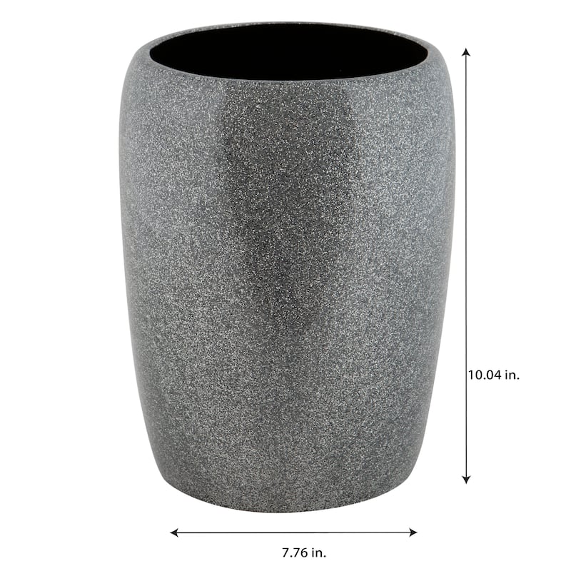 Elle Décor Eclat Glitter Waste Bin