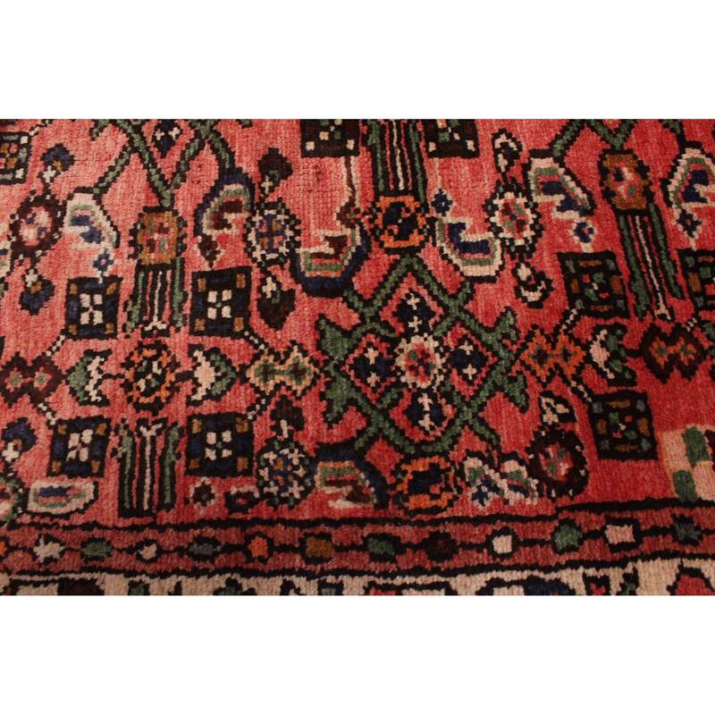 ECARPETGALLERY Hand-knotted Andelz Light Red Wool Rug - 3'1 x 9'9