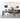 Furniture Home Series Rectangular Dining Table with Melamine Finish