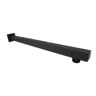 Kingston Brass Claremont 15-3/4-Inch Rain Drop Shower Arm with Flange