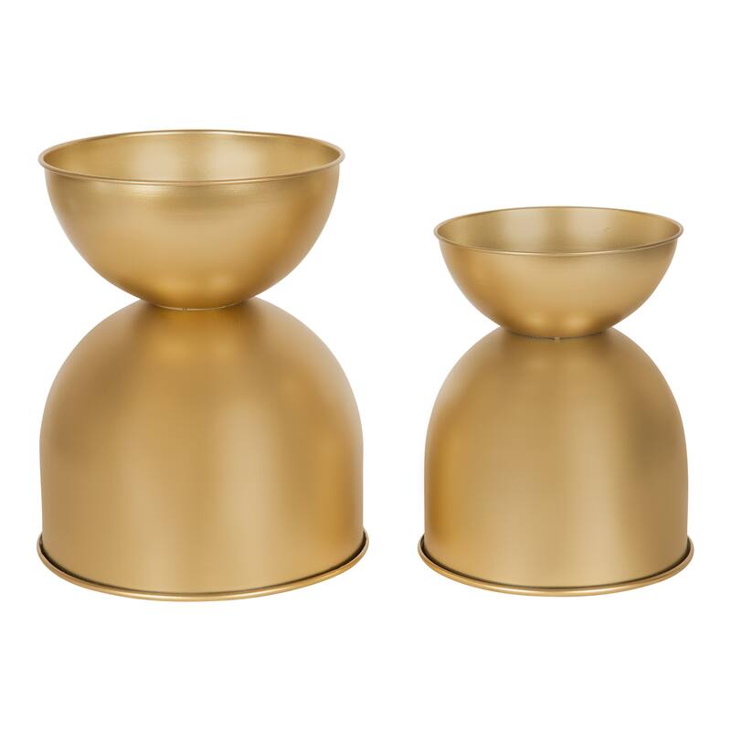 Kate and Laurel Volz Tabletop Planter Set - 2 Piece