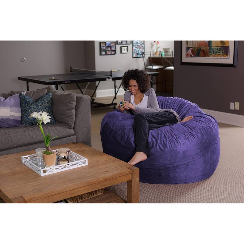 5-foot Bean Bag Chair Large Memory Foam Bean Bag