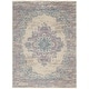 preview thumbnail 108 of 135, Nourison Grafix Distressed Vintage Medallion Area Rug