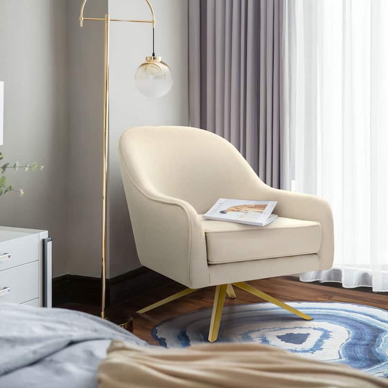 Pellebant Swivel Accent Chair Modern Armchair