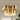 19.7" Modern Gold Metal Diammable 5-Light Drum Chandelier Ceiling Light