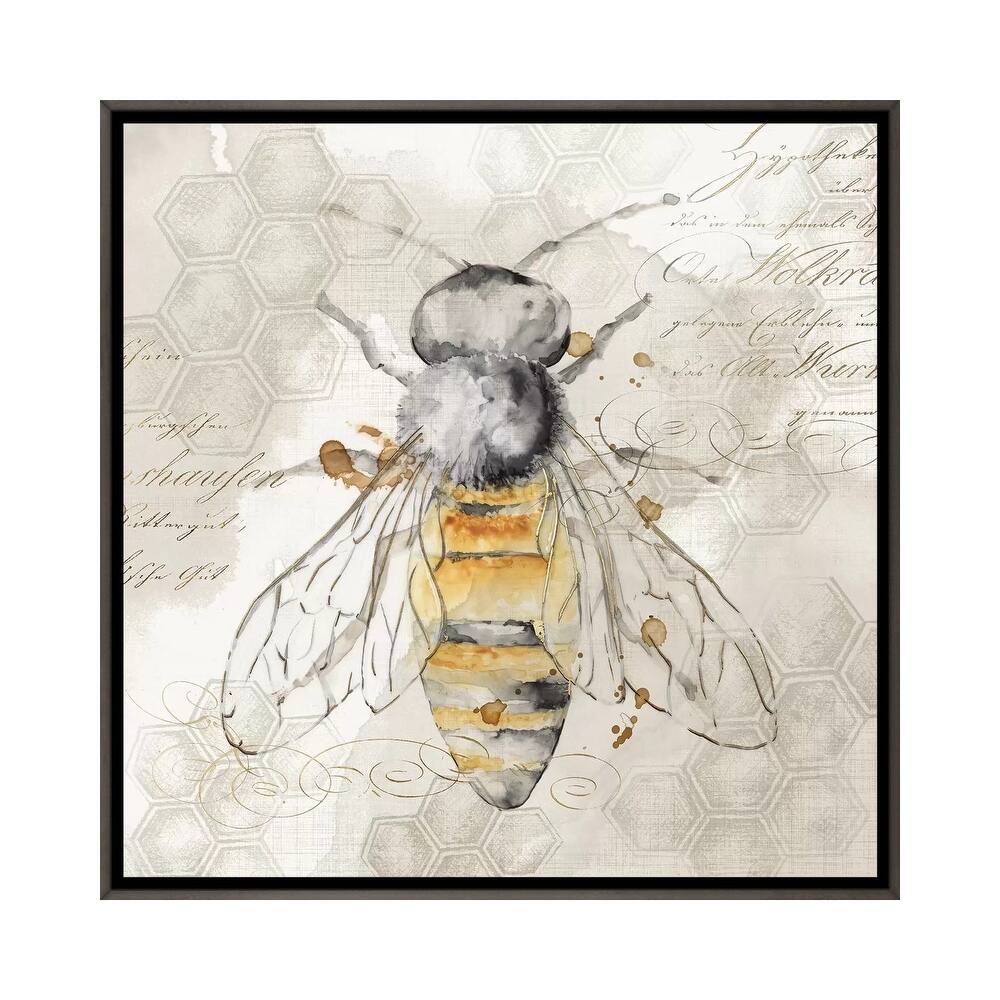 iCanvas "Queen Bee II " by Eva Watts Framed