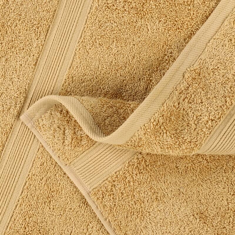 Superior Oregon Organic Cotton Solid Face Towel/Washcloth, Set of 12