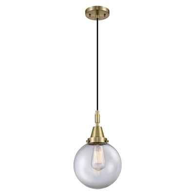 Innovations Lighting Downtown Urban - Caden Beacon - 1 Light 8" Cord Hung Mini Pendant