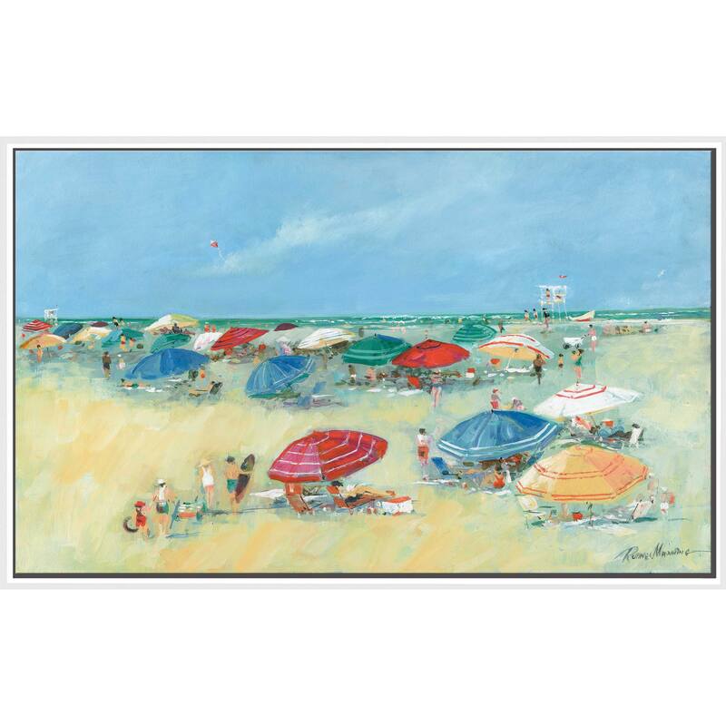 "The Shore I" by Ruane Manning Print on Floating Canvas