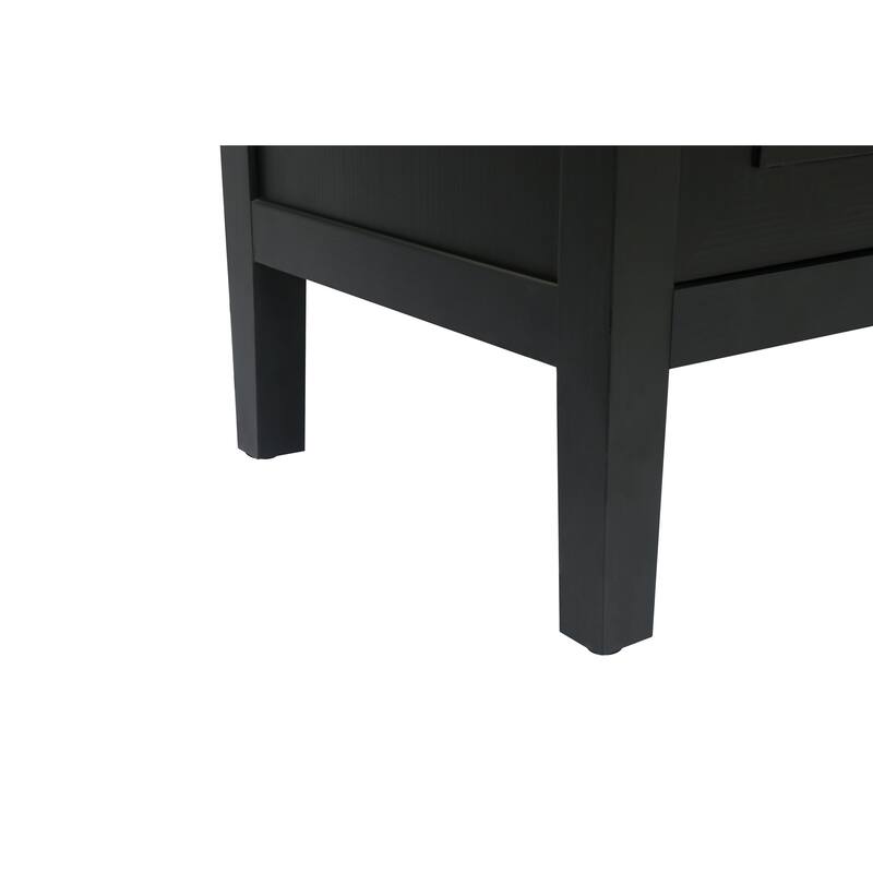 60" 4 Doors Wooden Twill Sideboard