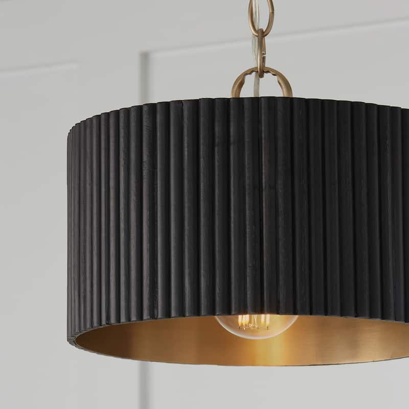 Donovan 1-Light Semi-Flush - 12.5"W x 11.75"H