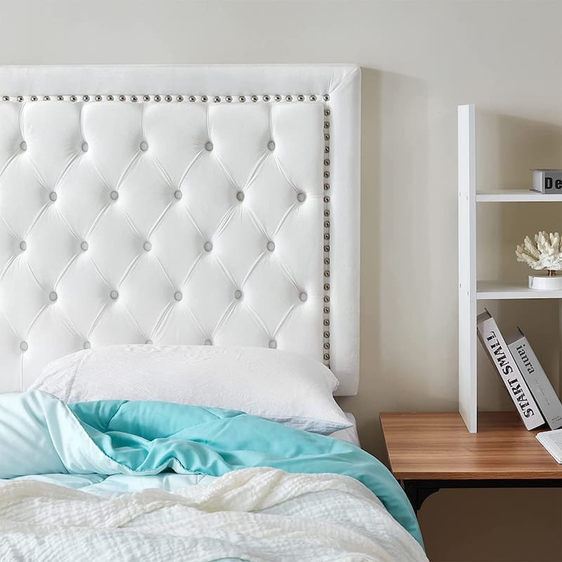 Tavira Allure® College Dorm Headboard - Tufted Rivet by DormCo