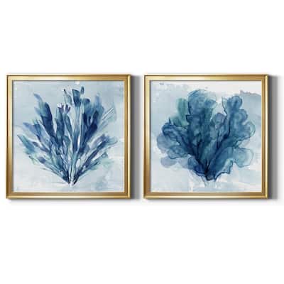 Coastal Coral I-Premium Framed Canvas - Ready to Hang - Multi-Color