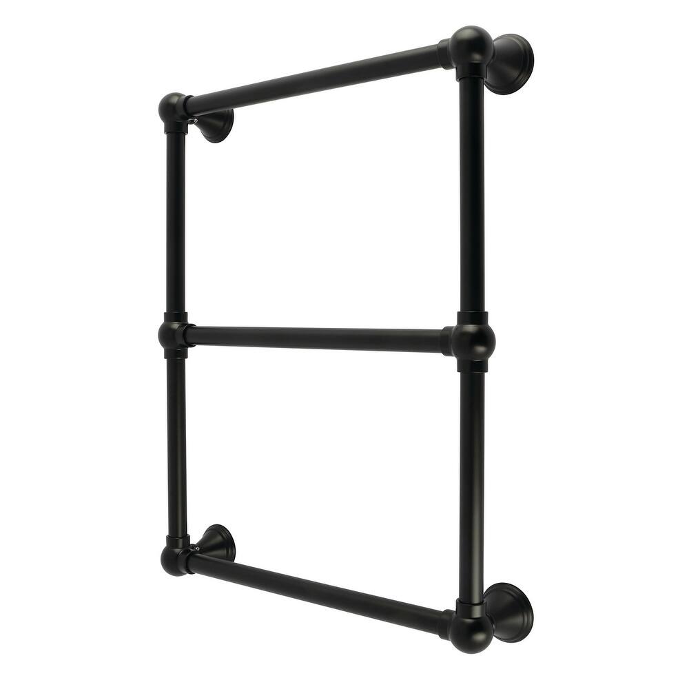 Kingston Brass DTC24183 Maximilien 18" Wall Mount 3-Tier Towel Rack