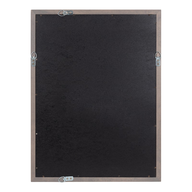 Kate and Laurel Hogan Wood Framed Wall Mirror