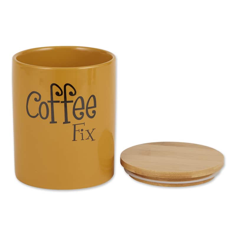 DII Coffee/Sugar/Tea Ceramic Canister (Set of 3)