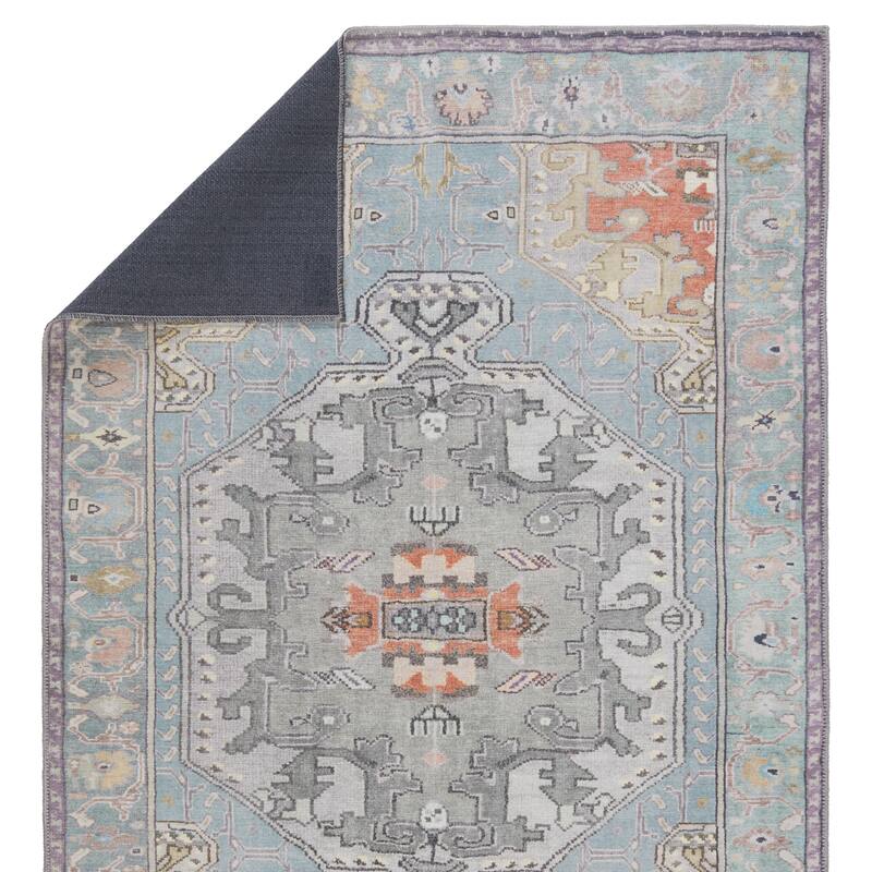 Zenora Machine Washable Medallion Area Rug