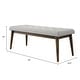 preview thumbnail 8 of 8, Abbyson Retro Upholstered Tufted Mid Century Rectangle Bench