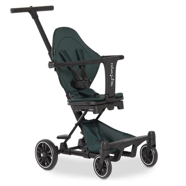 slide 2 of 18, Dream On Me Drift Rider Baby Stroller Emerald Green