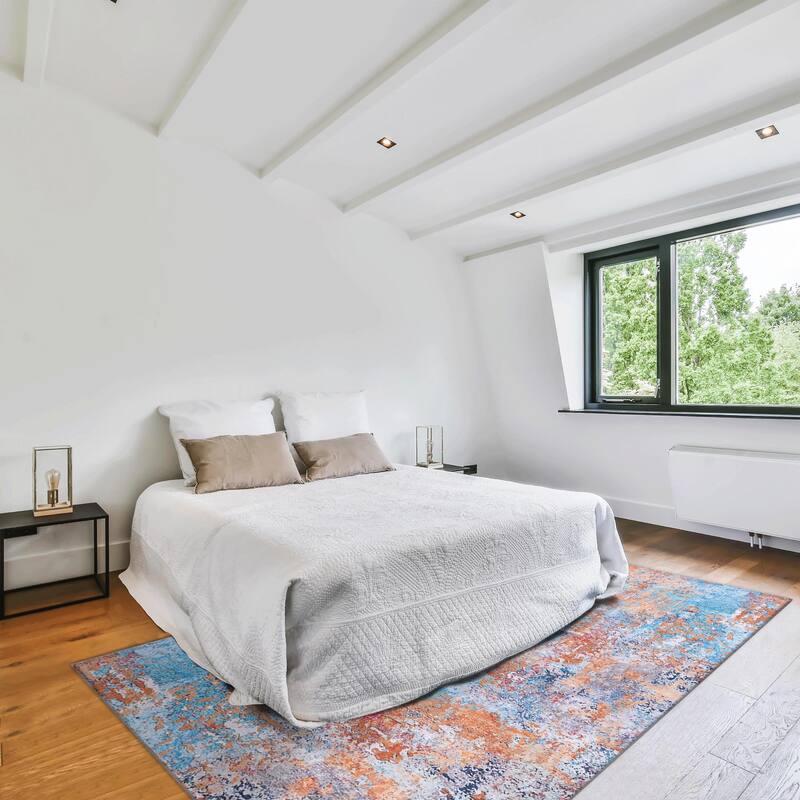 Abstract Area Rug - 8' x 10'