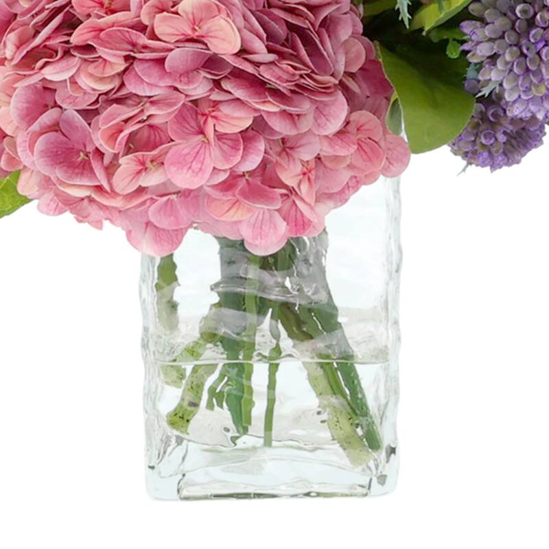 Hydrangea and Dahlia Centerpiece - 17