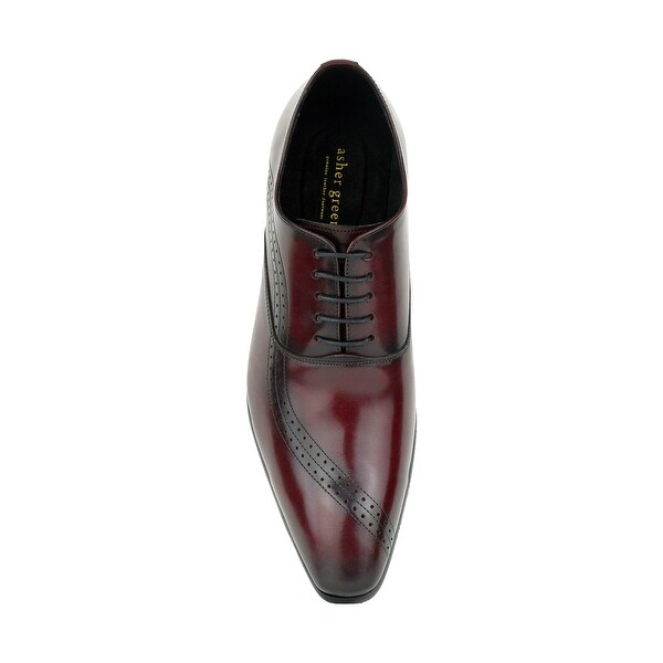Asher Green Men's Genuine Leather Contemporary Bal Oxford Asher Green Men's Genuine Leather Contemporary Bal Oxford