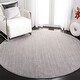 preview thumbnail 33 of 174, SAFAVIEH Vision Tanasa Modern Ombre Tonal Rug 10' Round - Silver