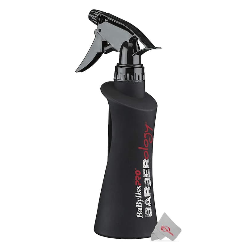 Babyliss Pro Barberology Industrial Barber Apron + Barberology Comb Set - Red + 10oz Spray Bottle