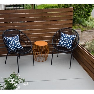 Corvus Sarcelles Woven Wicker Patio Chairs Set Of 2 On Corvus Sarcelles Woven Wicker Patio Chairs Set Of 2 On Free Shipping Today 17805619