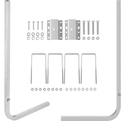 Boat Trailer Guide-ons, One Pair Aluminum Trailer Guide ons, Rust-Resistant Trailer Guides with Adjustable Width