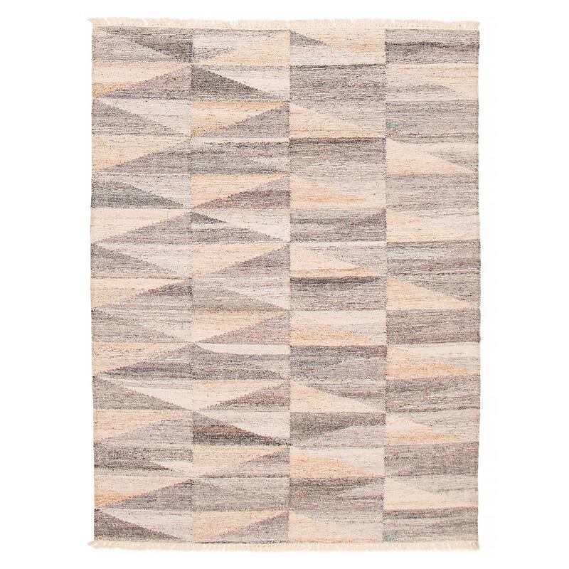 Ankara FW Grey Kilim 5'3" x 7'5" - 5'3 x 7'5 - Grey - 5'3 x 7'5