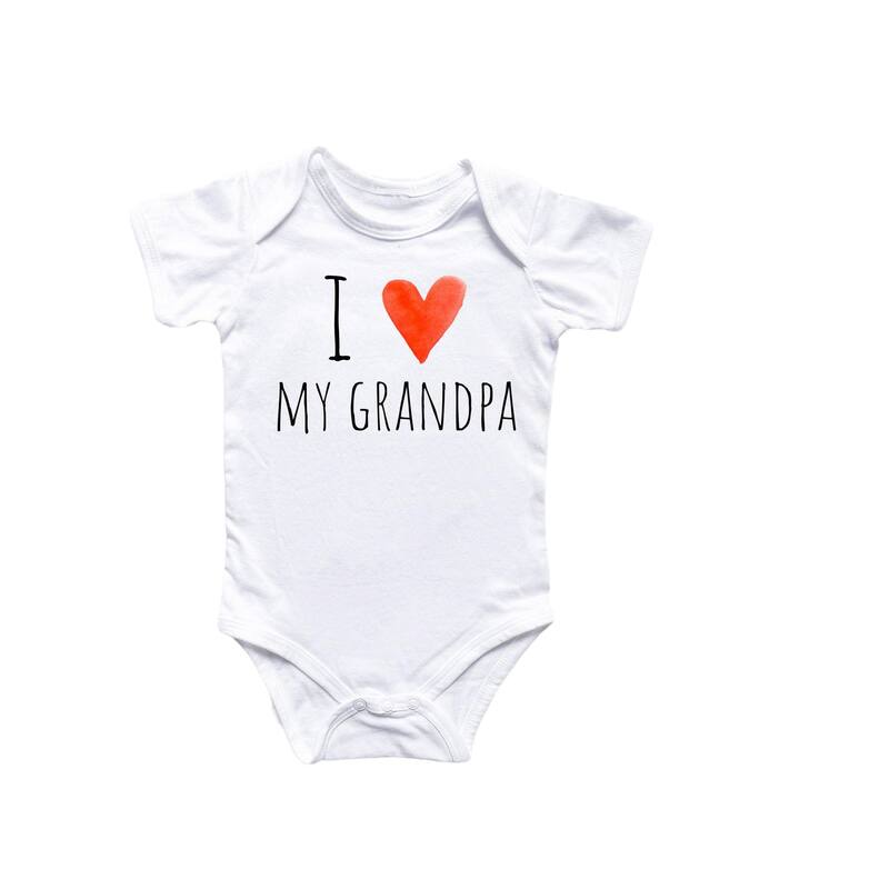 Grandpa - Baby Boy Girl Clothes Infant Bodysuit Funny Cute Newborn - Natural - 0-3M
